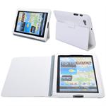 Bl�d Etui til Galaxy Tab 7.7 (Hvid)